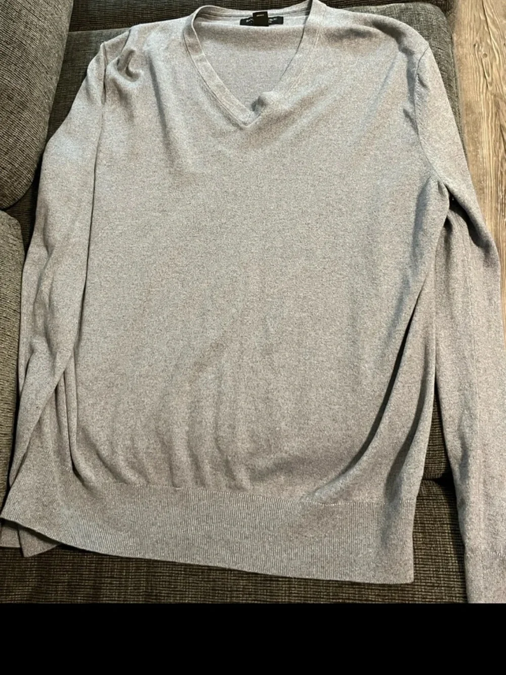 Banana Republic Men's Crewneck Sweaters in Black, Brown, Light Blue, and Gray